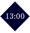 13：00