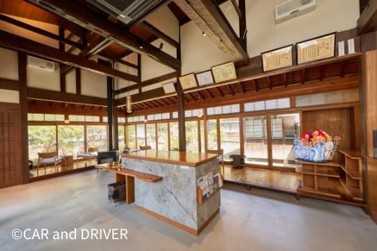 松緑酒造の店内の様子