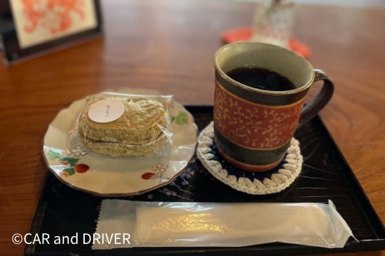 流水を使ったコーヒー