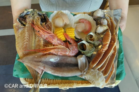 イカ・干物などの海の幸