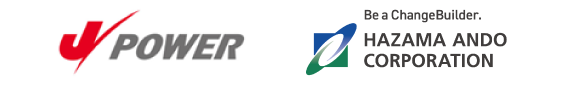 J-POWER・HAZAMA ANDO CORPORATION rogo