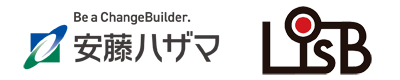 安藤ハザマ・L is B（エルイズビー） ロゴ